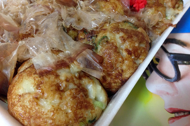 大阪 日本橋 たこ焼き し奈川